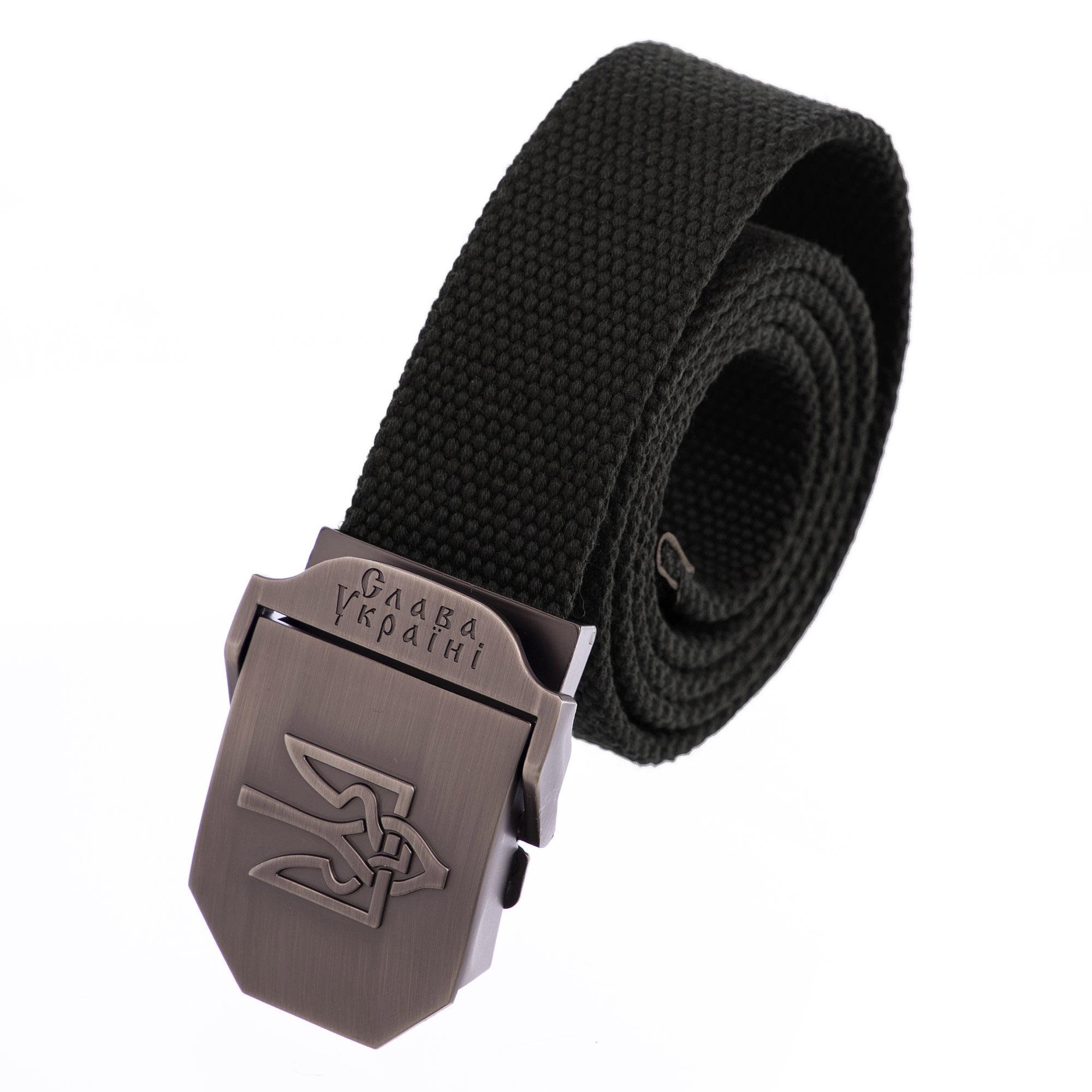 Ремень SP-Sport Tactical Belt TY-6663 "Слава Україні" 120x3,5 см Черный - фото 1