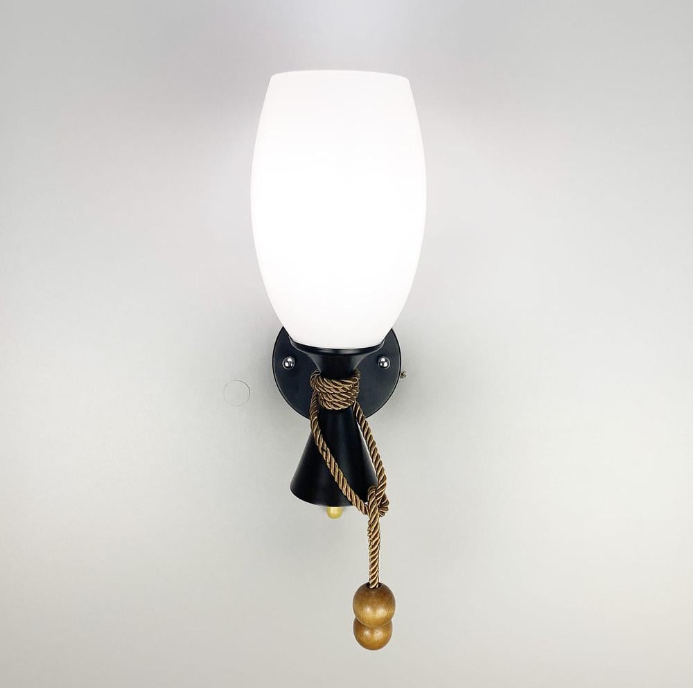 Бра з вимикачем Чорний (11299/1W) - фото 3