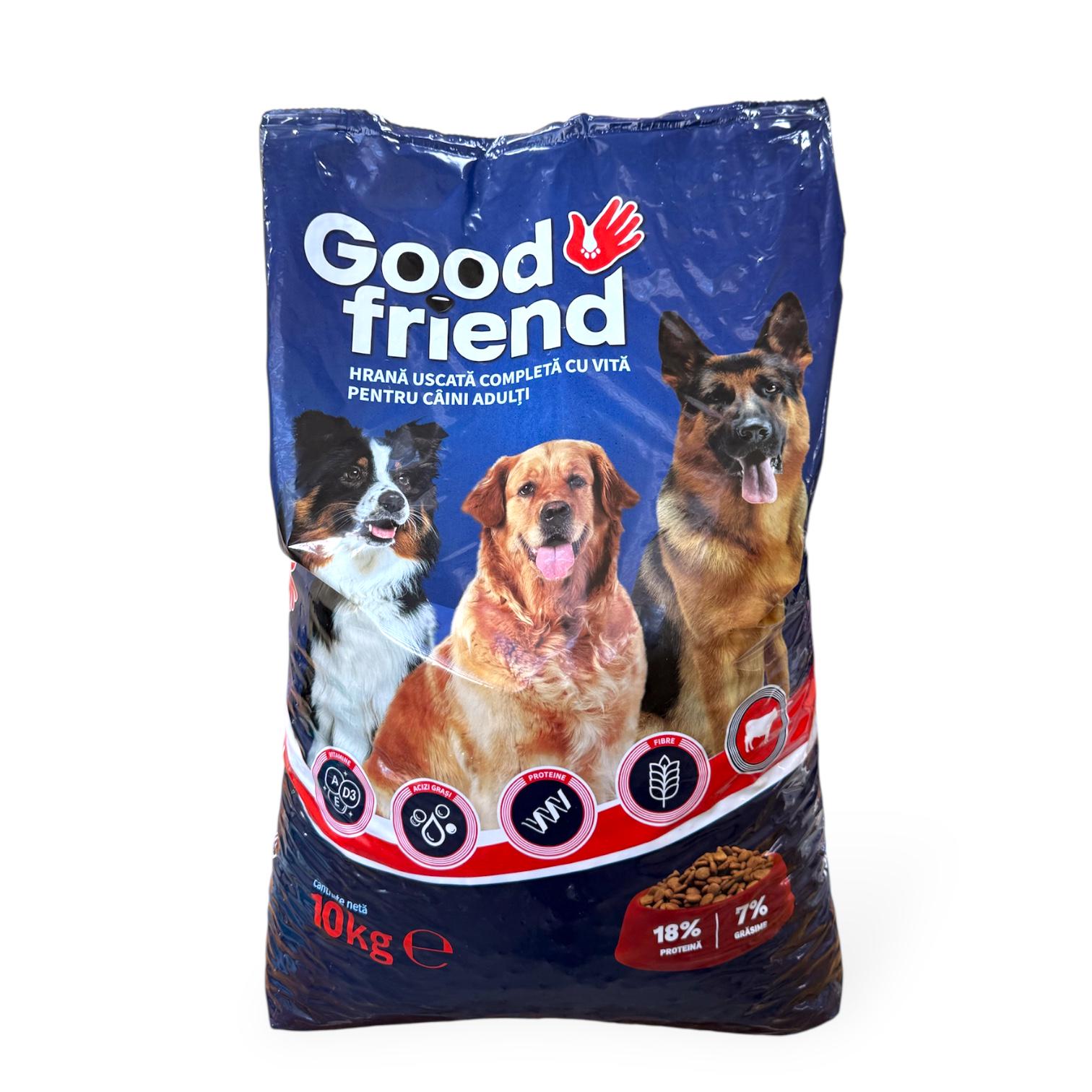 Сухий корм Good Friend для дорослих собак усіх порід зі смаком яловичини 10 кг - фото 1