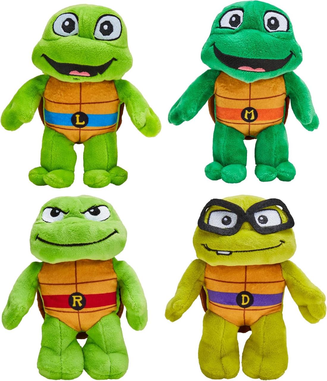 Набор мягких игрушек TMNT Plush Ракушки ниндзя