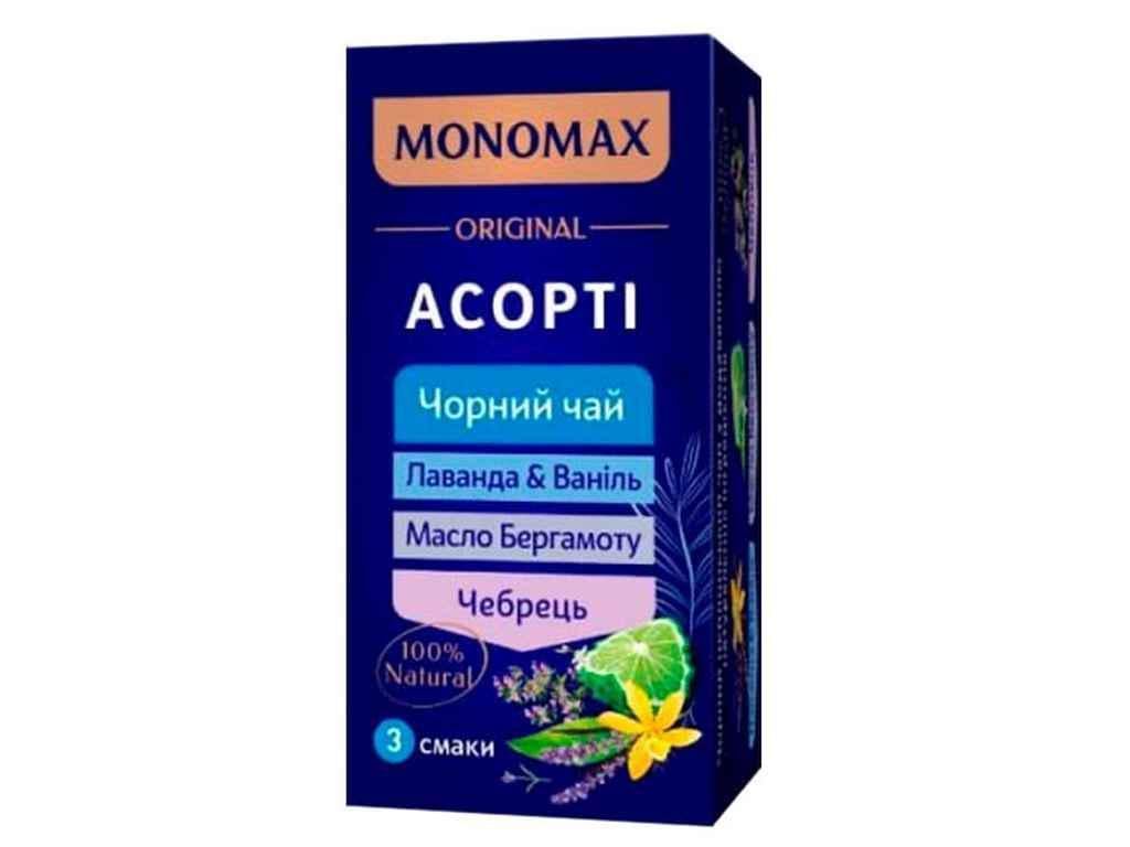 Чай пакетований чорний Мономах Асорті 21 пакетиків (983033)