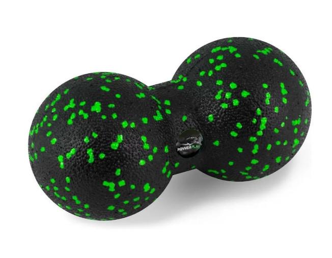 Массажный набор PowerPlay PP-4015 EPP Foam Roller Set 4в1 Черно-зеленый (60808) - фото 3