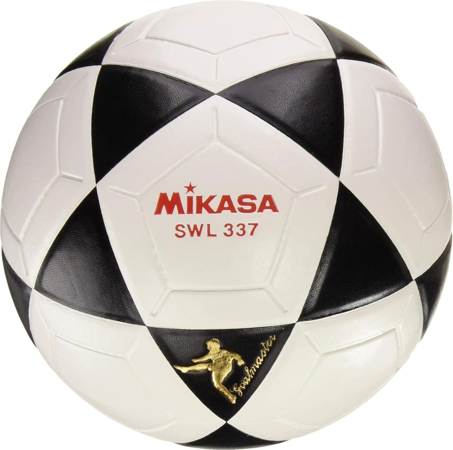 Футзальный мяч Mikasa SWL337 р. 4 Бело-черный (47508)