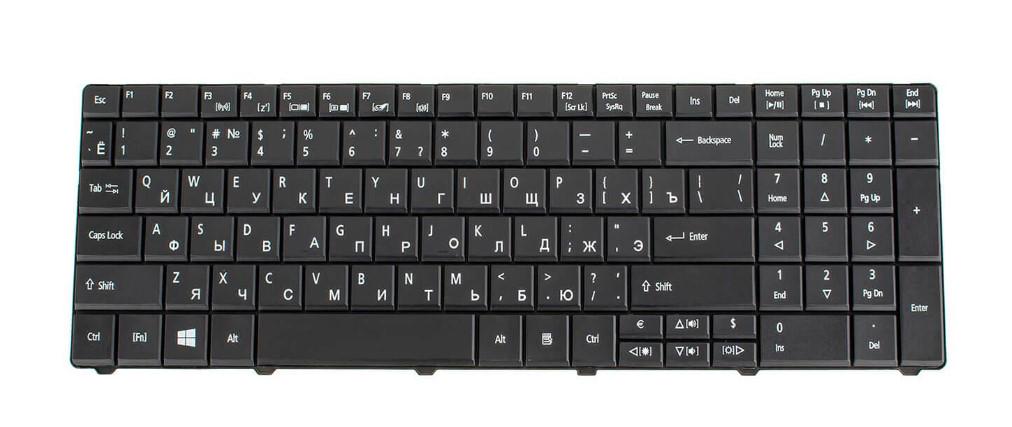 Клавиатура для ноутбука Acer Aspire E1-57 матовая (KB.I170A.103)