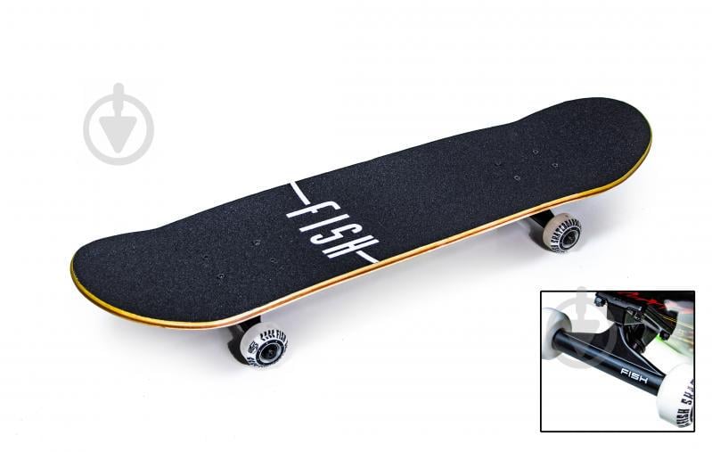 Скейтборд "Fish". Green Peafowl (194679873) - фото 2 Скейтборд "Fish". Green Peafowl (194679873) - фото 2