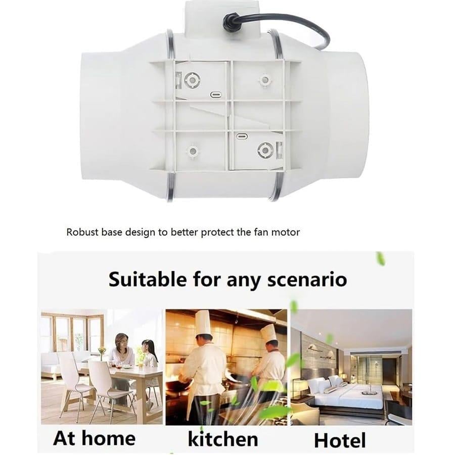 Вентилятор канальный Folem HF-150 - фото 9 Вентилятор канальный Folem HF-150 - фото 9