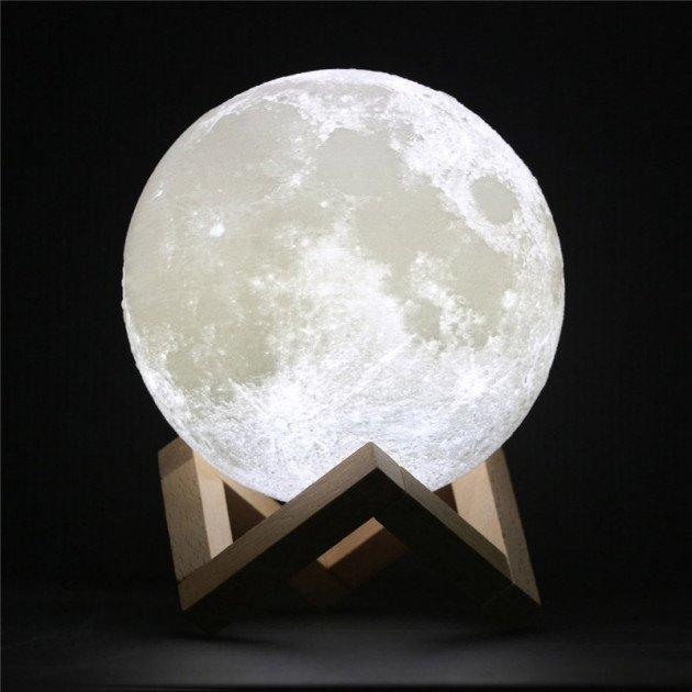 Ночник Magic 3D Moon Light Touch Control 15 см (9823708753) - фото 8