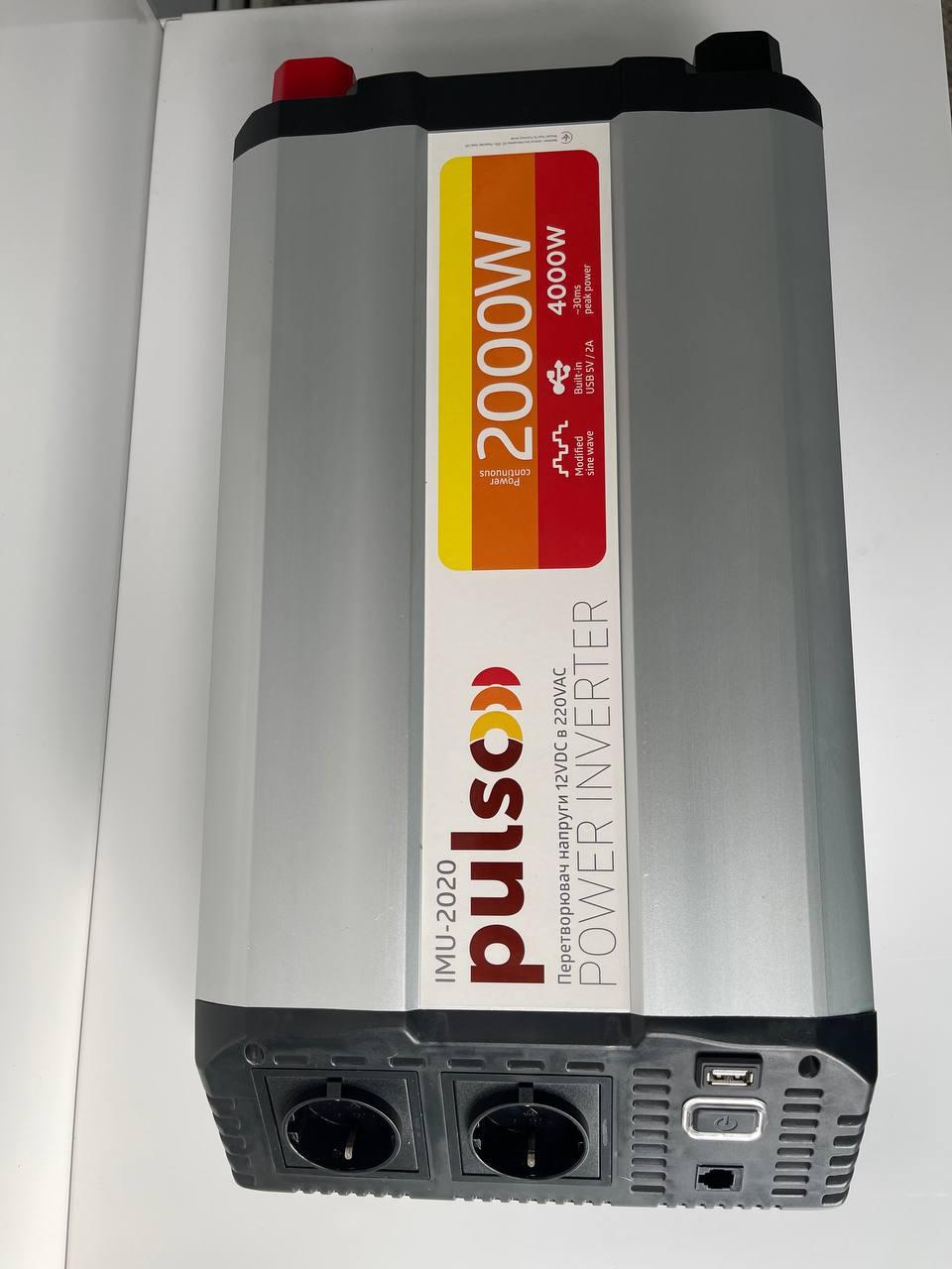 Преобразователь напряжения Pulso IMU-2020 USB 2.0 A 2000 W 12-220 V - фото 8 Преобразователь напряжения Pulso IMU-2020 USB 2.0 A 2000 W 12-220 V - фото 8