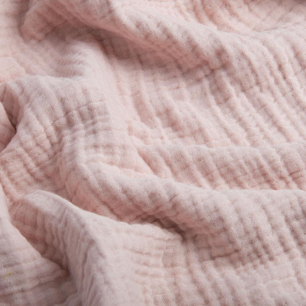 Ткань Муслин хлопок 4-х слойный пудра