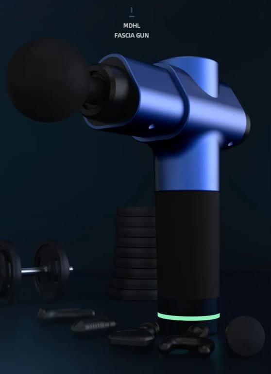 Массажер перкуссионный Massage Gun PRO 7 Silver - фото 4