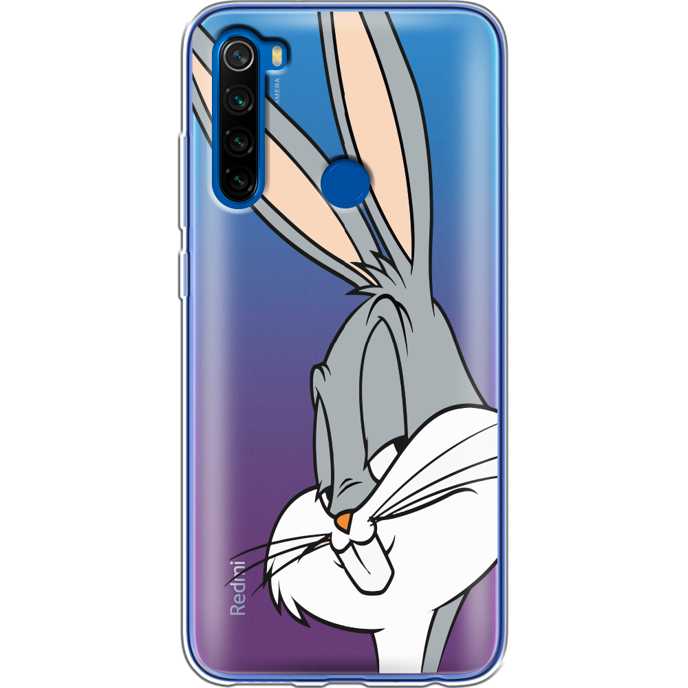 Чехол Boxface Xiaomi Redmi Note 8T Lucky Rabbit Прозрачный силикон (38532-bk81-38532)