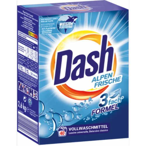 Порошок для прання Dash Alpen Frische 40 WA 2,6 кг (30826667)