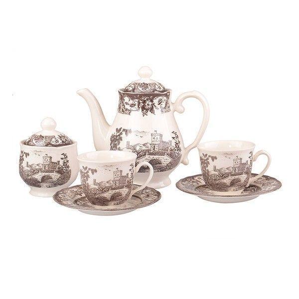 Сервиз чайный Claytan Ceramics Пимберли Браун на 6 персон (910-059) Сервиз чайный Claytan Ceramics Пимберли Браун на 6 персон (910-059)