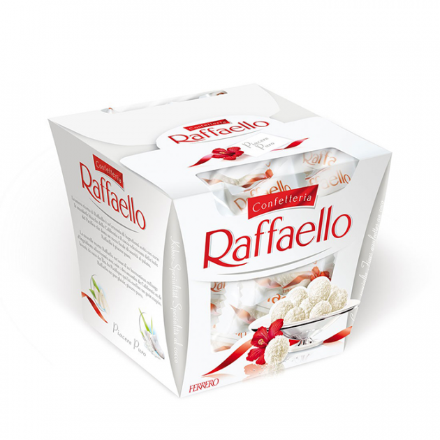 Цукерки Raffaello 150 г (453624)