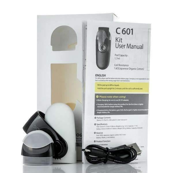 Стартовий набір Justfog C601 Pod System 650 mAh Білий (1057568517) - фото 7