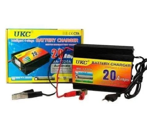 Зарядний пристрій акумулятора UKC Battery Charger 20A MA 1220A Black (18218674)