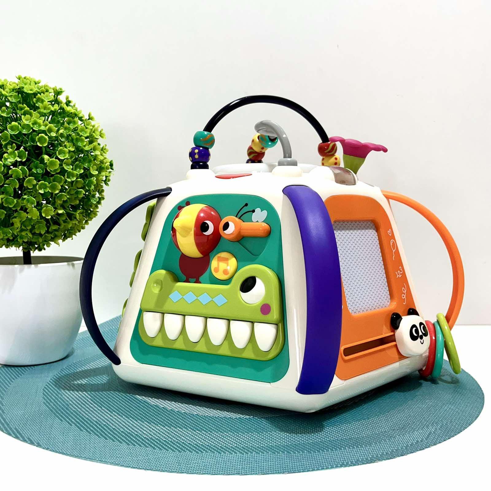 Мультибокс музичний TK Group підсвічування/мелодії/звуки/лабіринт пальчиковий/логічна гра/магнітна дошка (TK 3153)