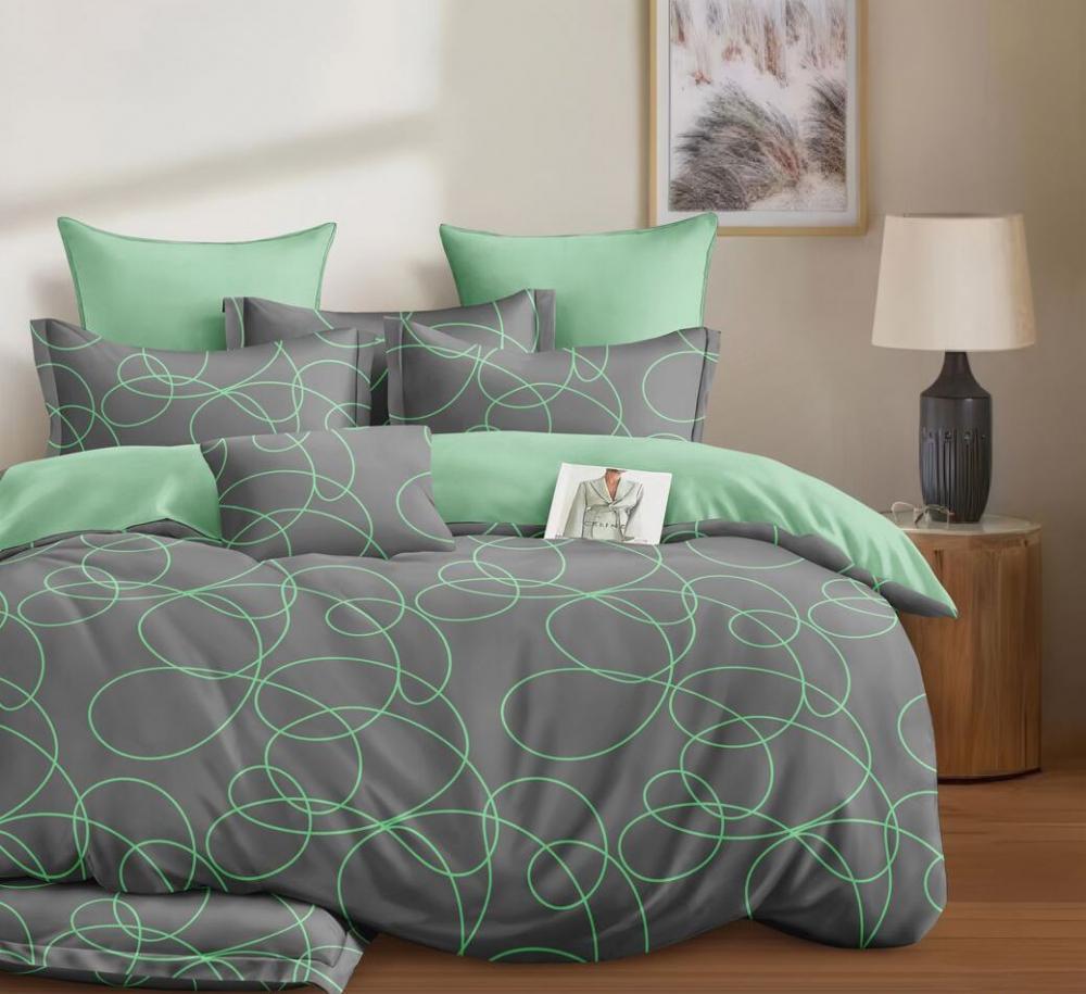 Комплект постельного белья Фарго ранфорс семейный/наволочки 50х70/70x70 см (8915)