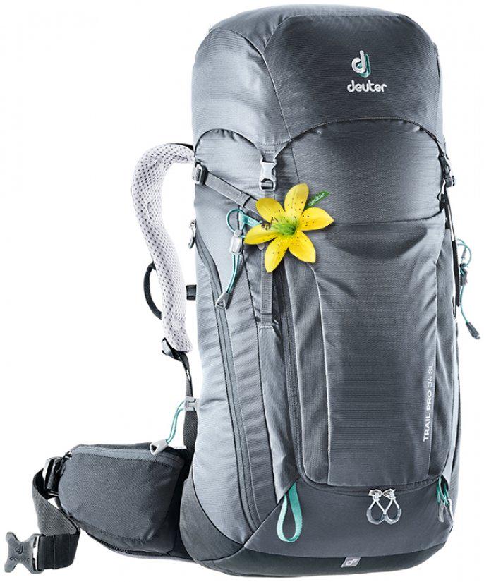 Рюкзак Deuter Trail Pro 34 SL Granite-Black (1052-3441219 4701)