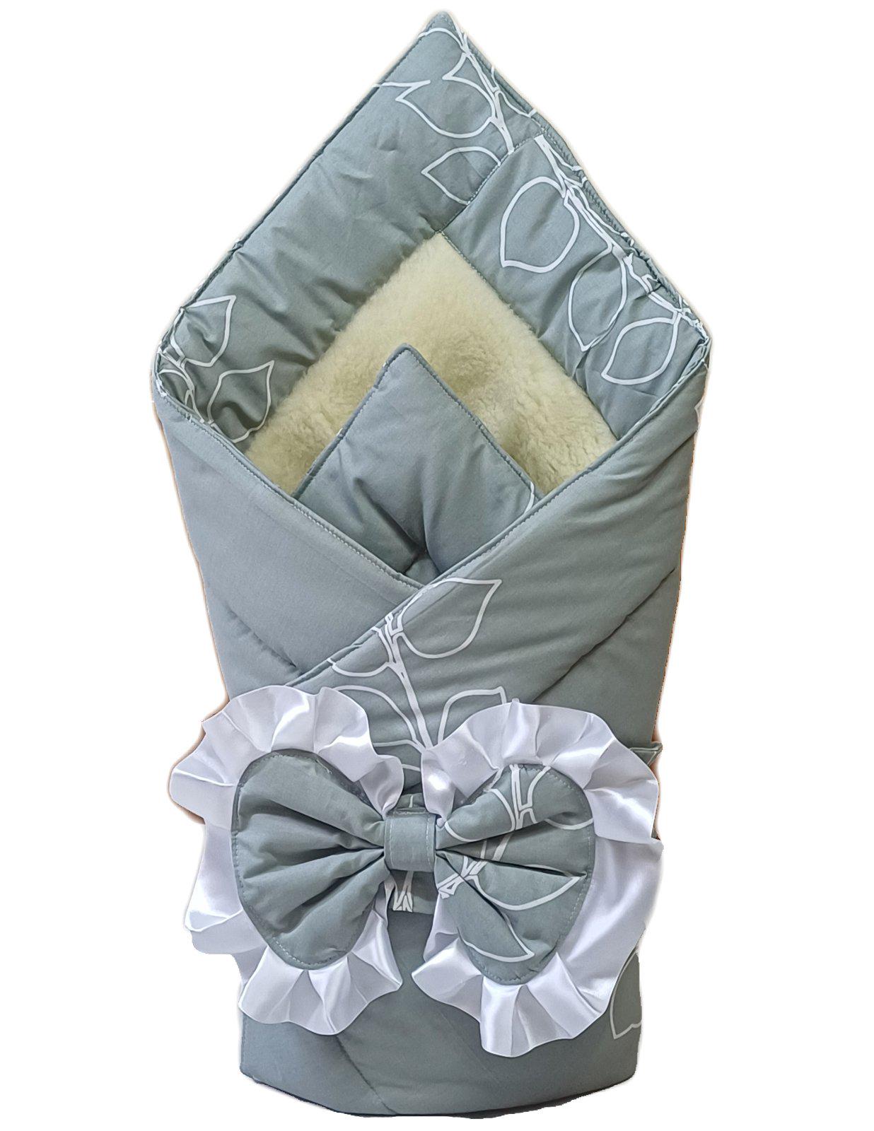 Конверт-одеяло на выписку с мехом (21532702)