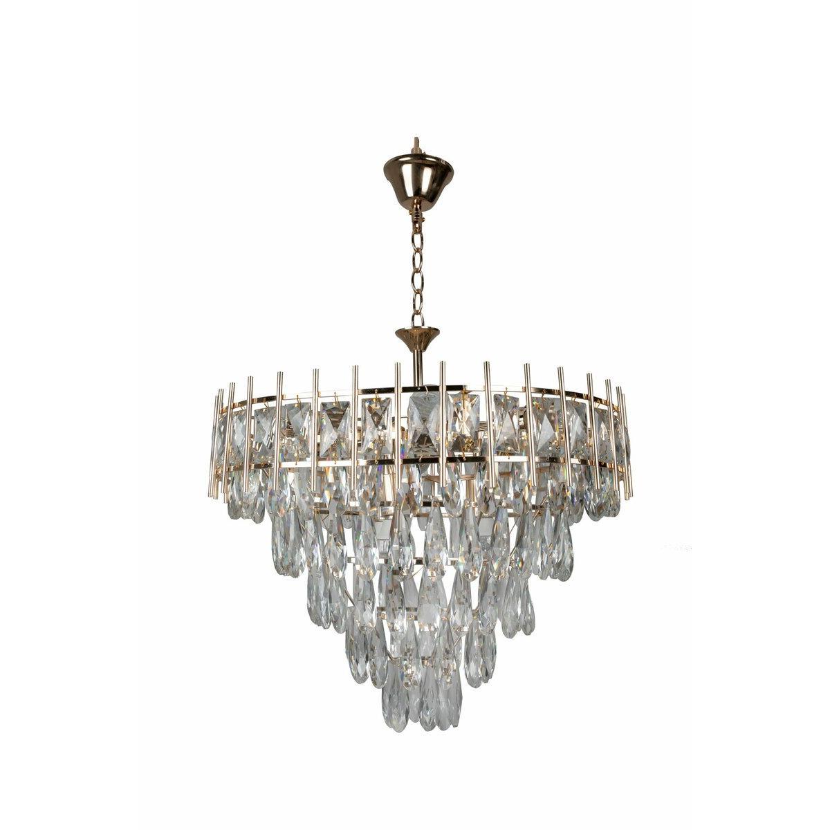 Люстра хрустальная Sirius B E1771/9 на 9 лампочек (372332)