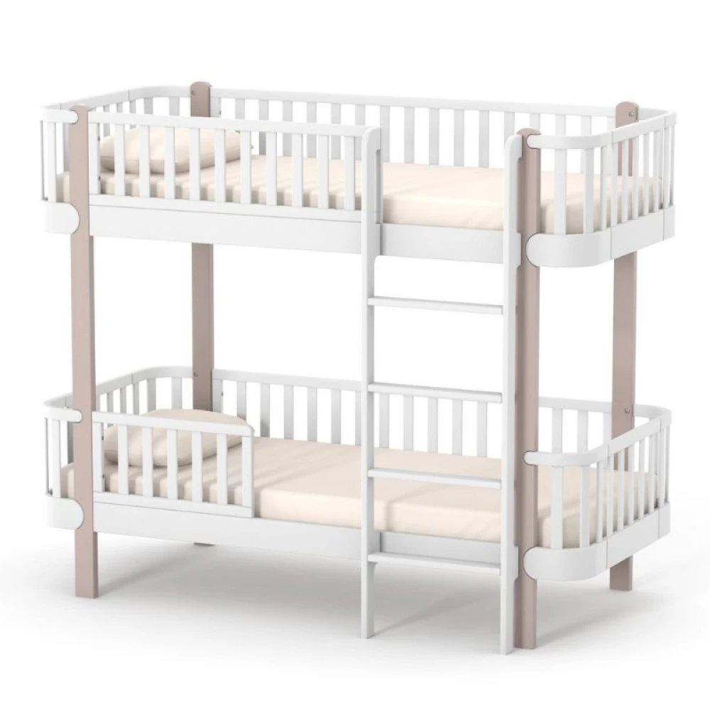 Ліжко підліткове Верес Монако двоярусне 190x80 см Капучино (830966595) Ліжко підліткове Верес Монако двоярусне 190x80 см Капучино (830966595)