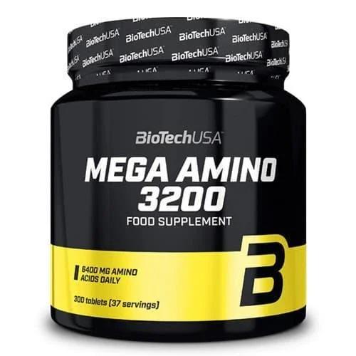 Амінокислота BCAA для спорту BioTechUSA MEGA AMINO 3200 300 Tabs