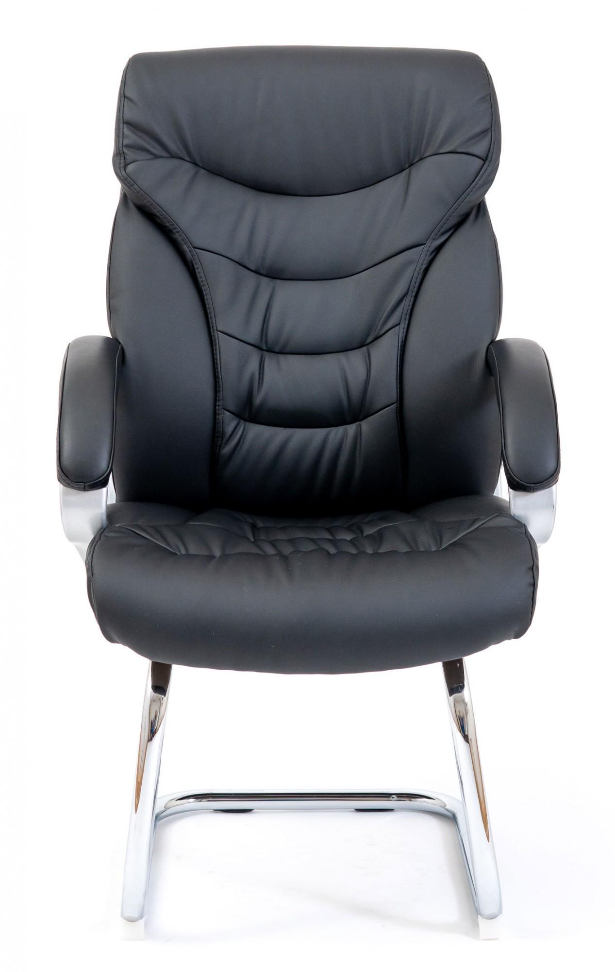 Кресло офисное компьютерное Cagliari Fly 2300 Хром CF Черный - фото 2