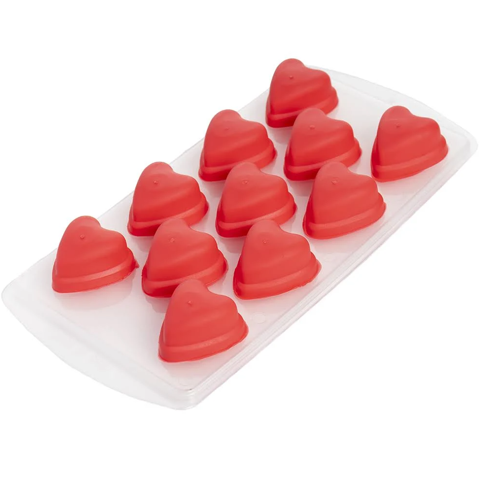 Форма для льда силиконовая Hoz Сердечки (MMS-R84616)