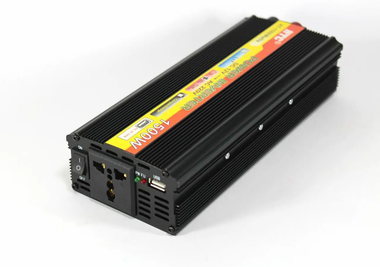 Автомобільний інвертор AC/DC 1500W 12V SSK (sp1678) Автомобільний інвертор AC/DC 1500W 12V SSK (sp1678)