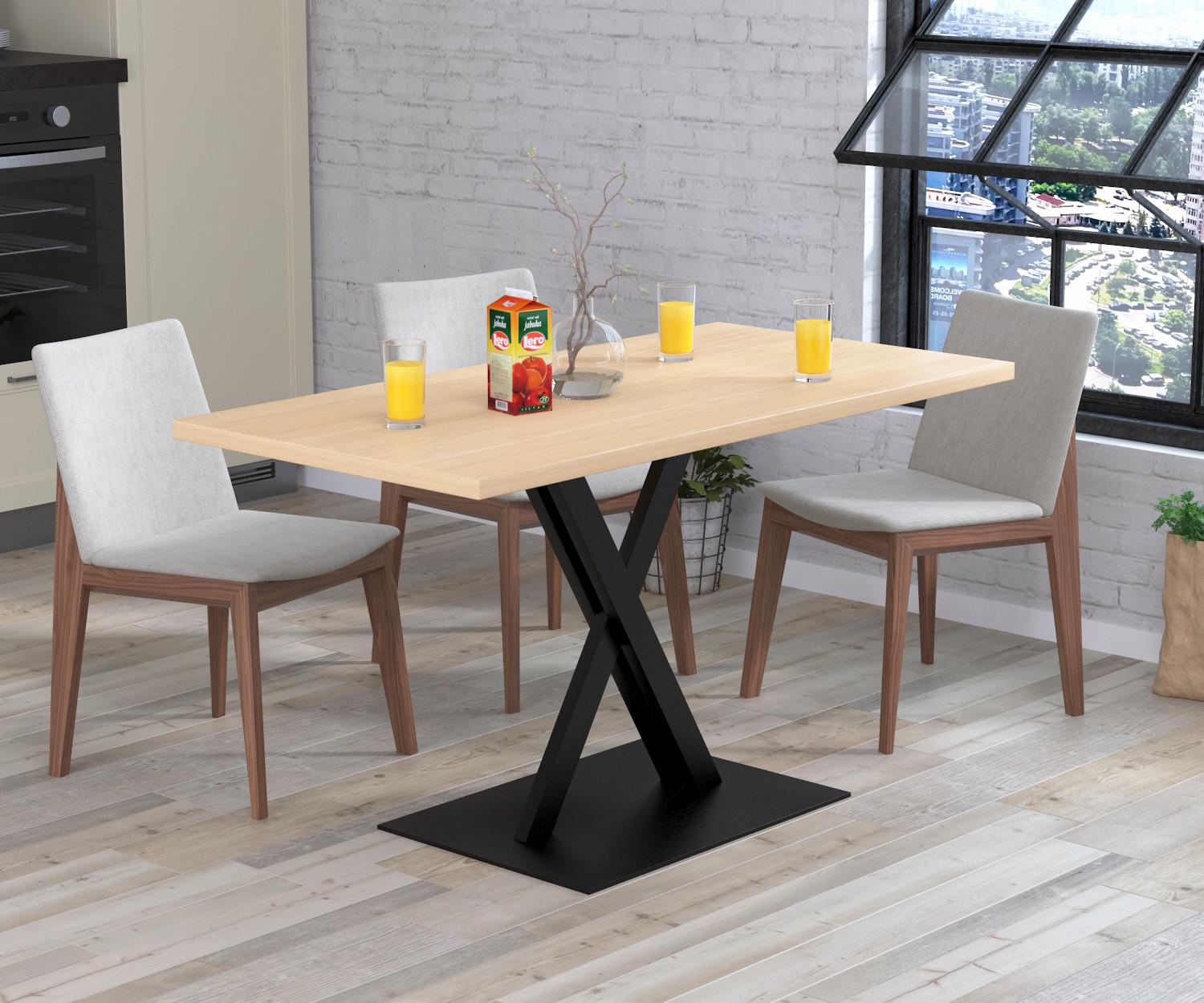 Стіл обідній Loft Design Експозишн Дуб Борас