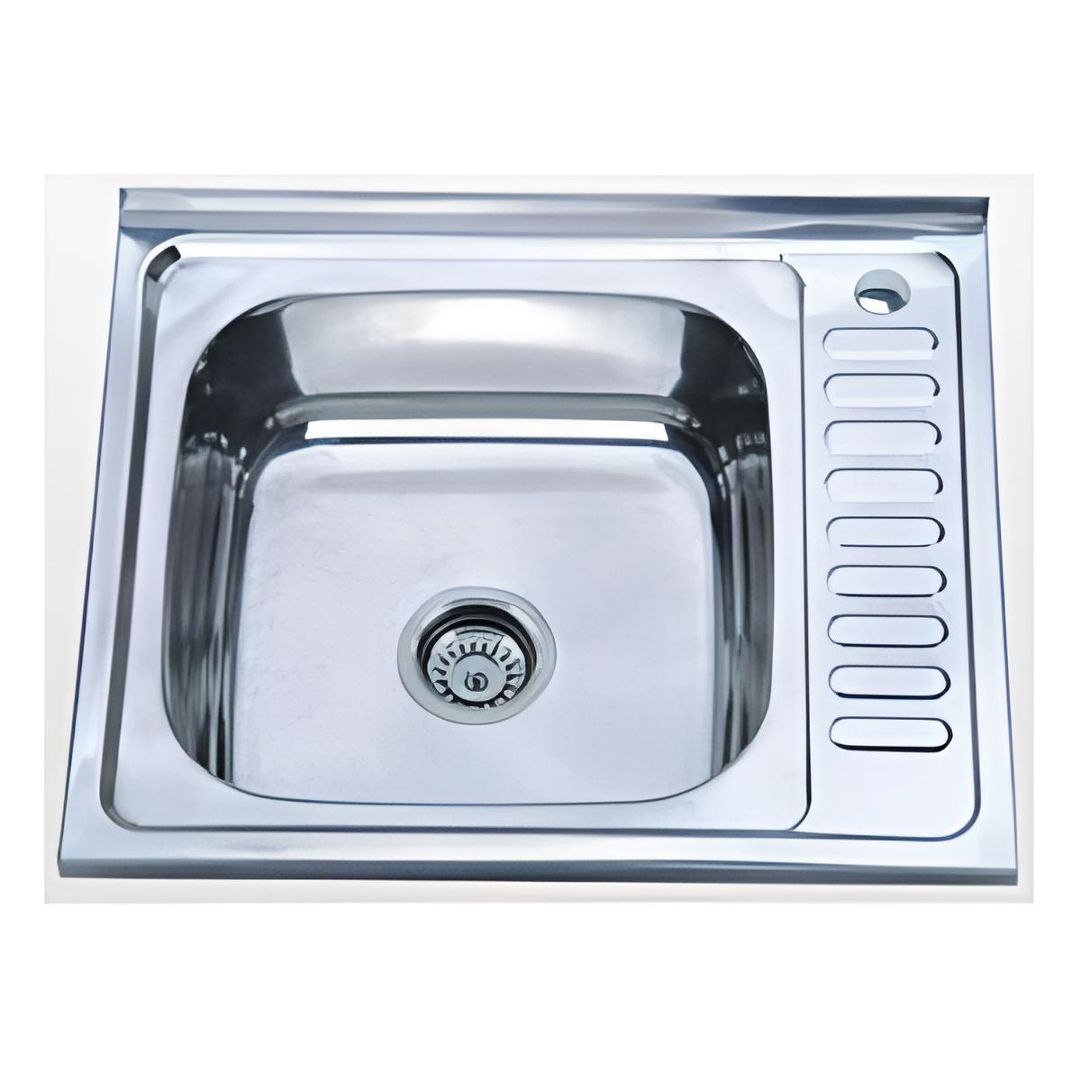 Мойка кухонная Platinum Полировка 6050 L с нержавеющей стали 0,7/160 мм (000000382)