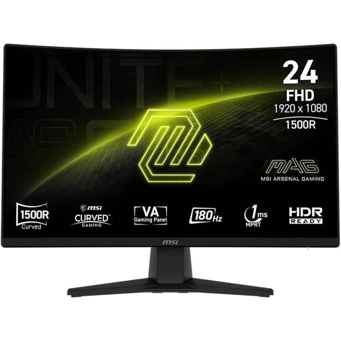 Монитор игровой изогнутый MSI MAG 242C Black (35386336)