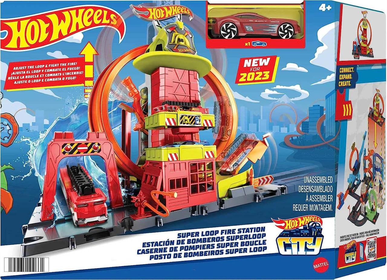 Ігровий набір Hot Wheels Суперпетля з пожежною станцією (1913451006) - фото 3 Ігровий набір Hot Wheels Суперпетля з пожежною станцією (1913451006) - фото 3