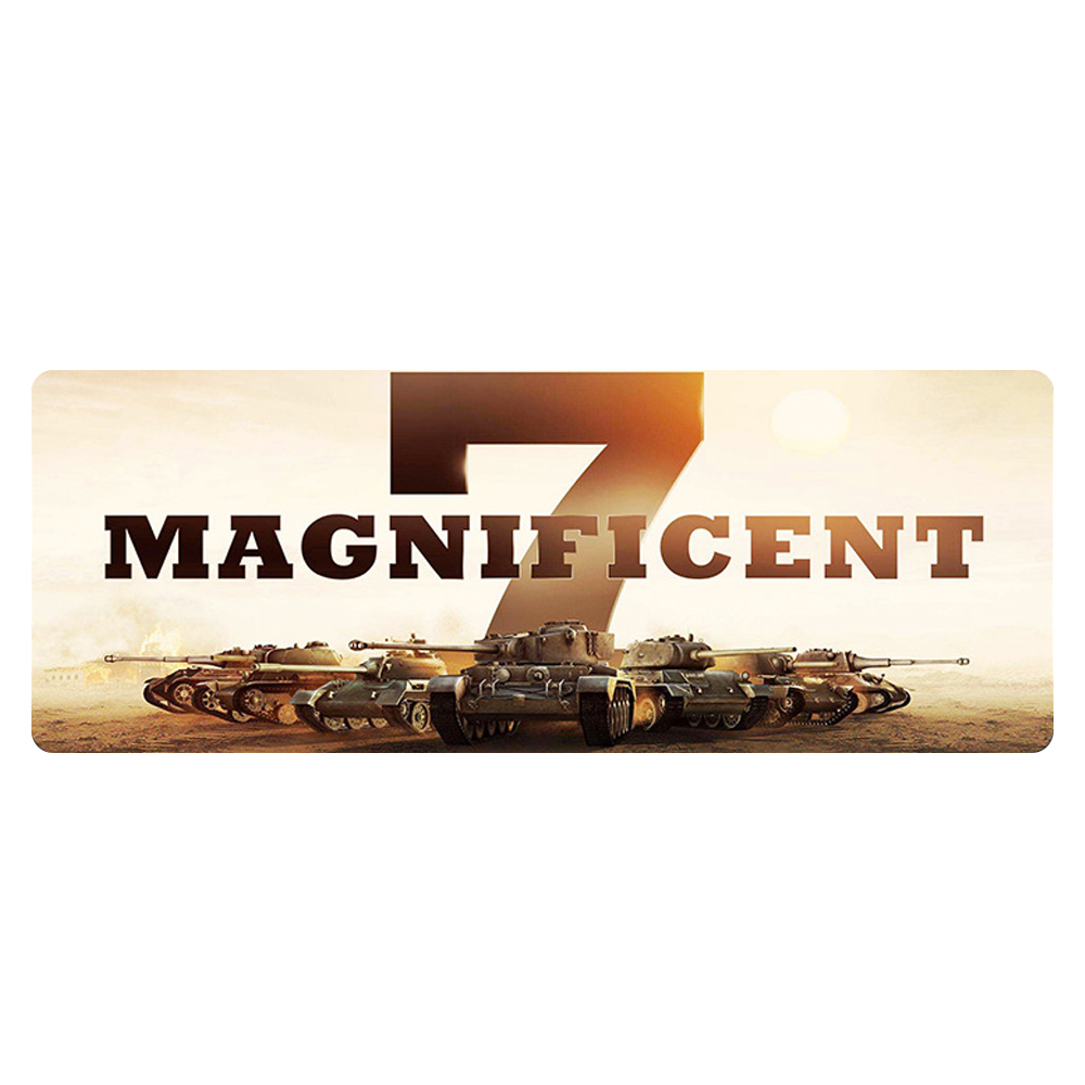 Коврик для мыши игровой World of tanks 52 нескользящая основа 300х700х2 мм (YUT_V3440)