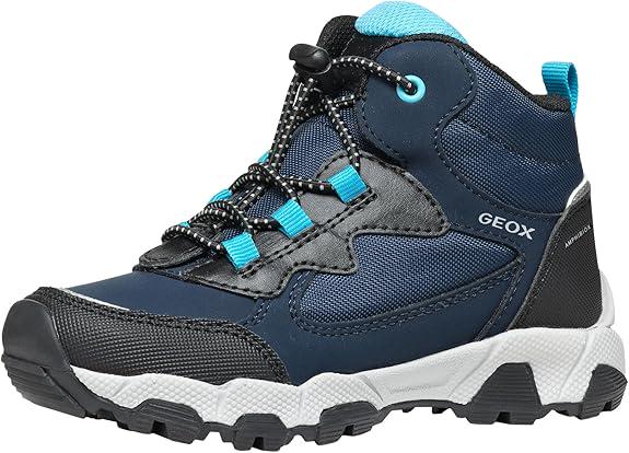 Ботинки демисезонные с мембраной Amphibiox Geox Magnetar р. EUR 27 Navy/Lt Blue (28134347)