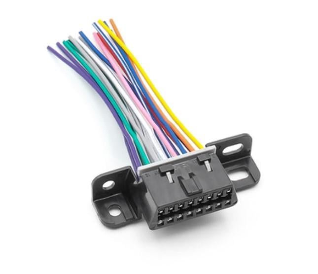Універсальний 16-pin OBD2 "мама" з проводами (1497489269)