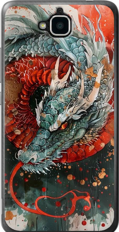 Чехол на Huawei Y6 Pro Стихия огня (6101u-355-42517)