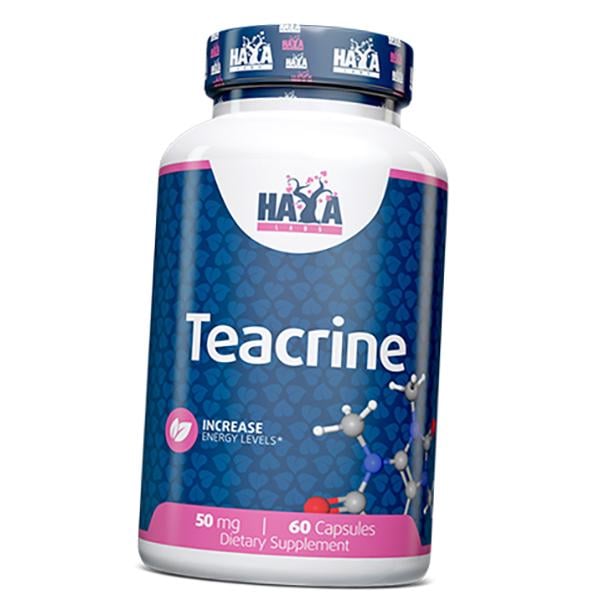 Теакрин безопасная альтернатива кофеину Haya Teacrine 50 60 капс. (11405003)