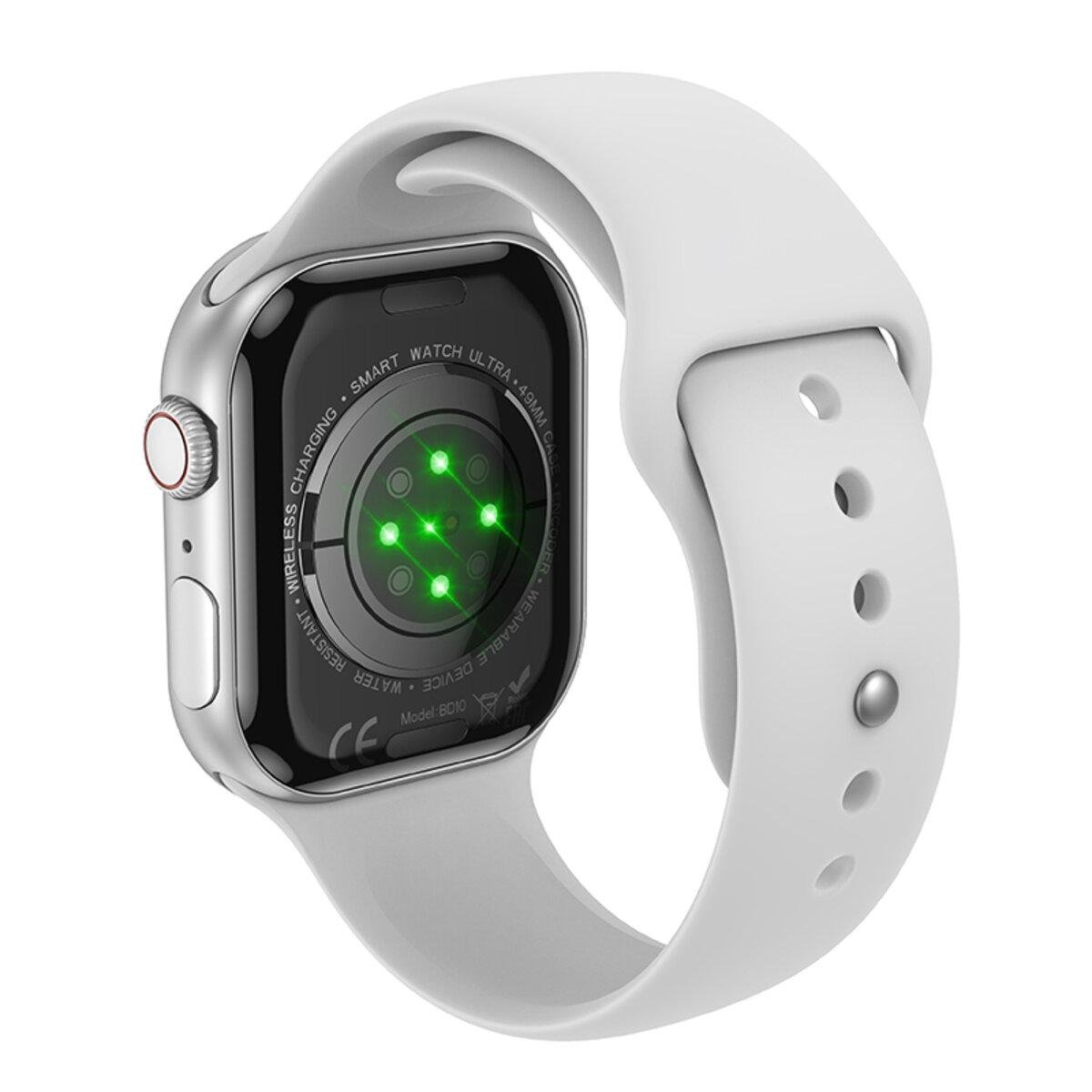 Смарт-годинник Borofone BD10 Smart sport watch call version 2,01" BT5.3 270 mAh Silver (6941991117855) - фото 3