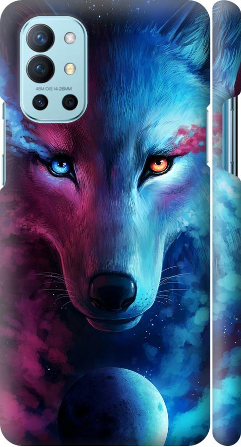 Чехол на OnePlus 9R Арт-волк (3999m-2326-42517)
