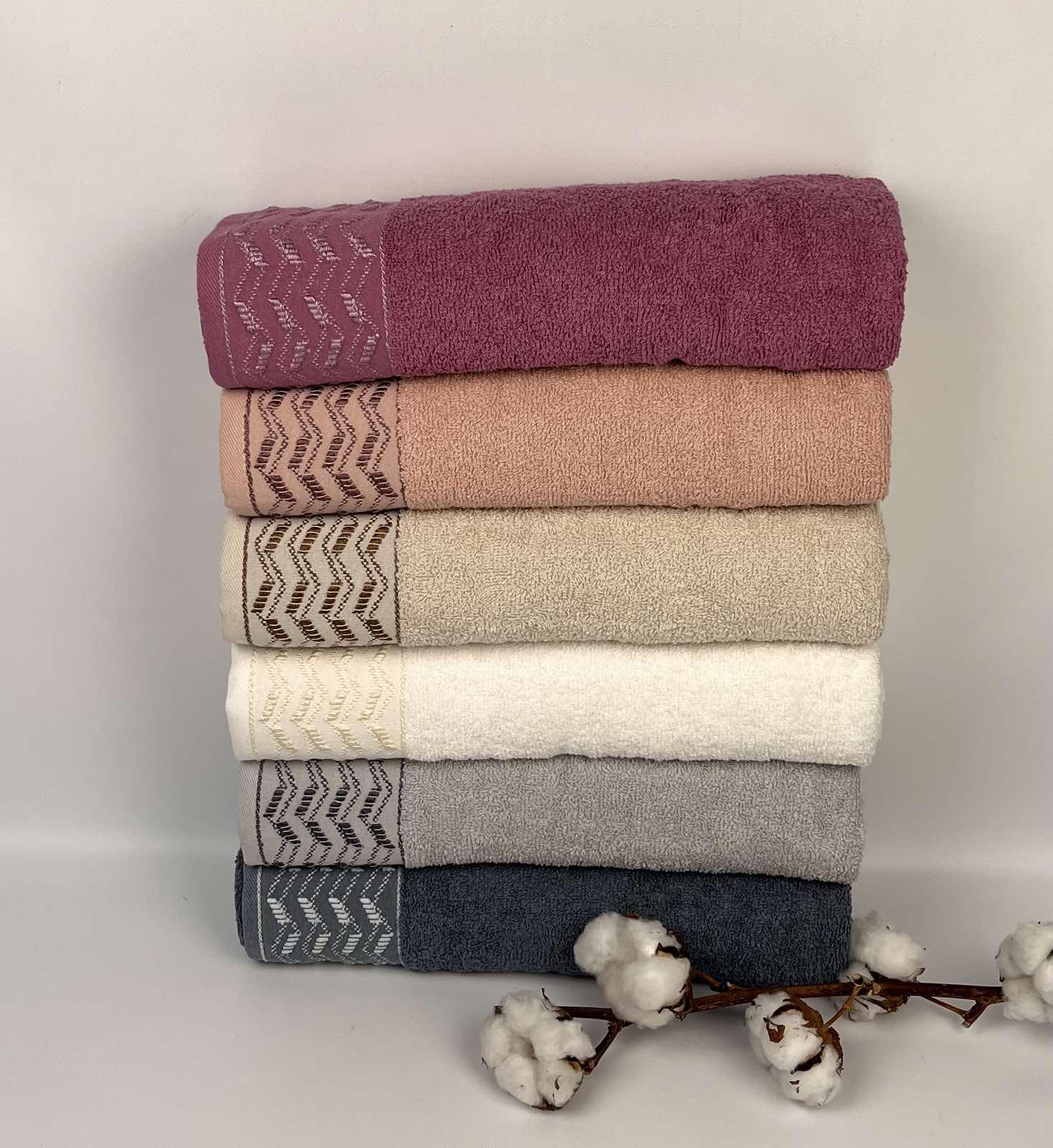 Набір рушників Altinbasak Pera Luca 70x140 см Різнокольоровий (CN28391) - фото 2