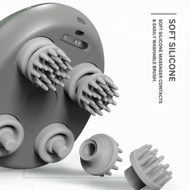 Массажер для головы и всего тела Smart Scalp Massager GX-608 с 4 головками (26404839) - фото 6 Массажер для головы и всего тела Smart Scalp Massager GX-608 с 4 головками (26404839) - фото 6