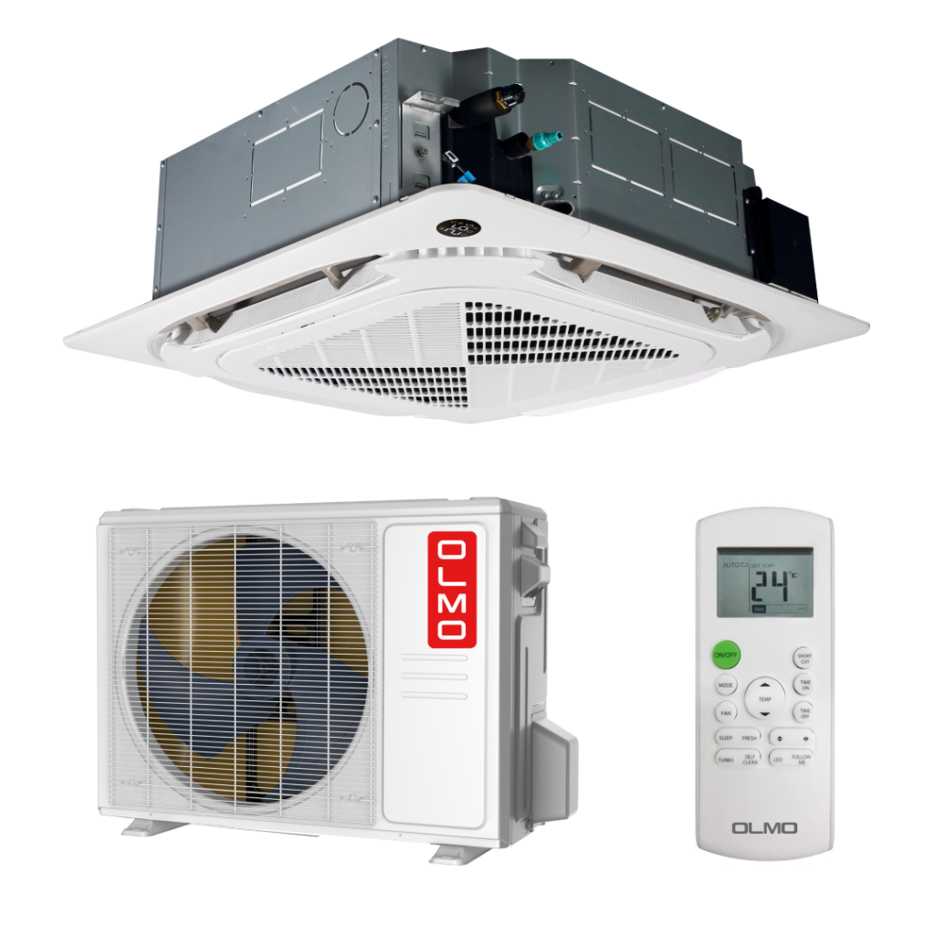 Кондиціонер касетний Olmo OSH-IT24HRK4/OSH-IOU24HRK4+IN-NP (23952143)