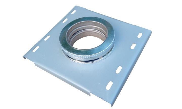 Подставка плита настенная разгрузочная для дымохода 160-220 мм