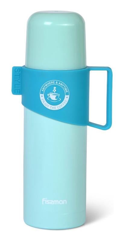 Термос Fissman из нержавеющей стали 350 мл Style Sky Термос Fissman из нержавеющей стали 350 мл Style Sky