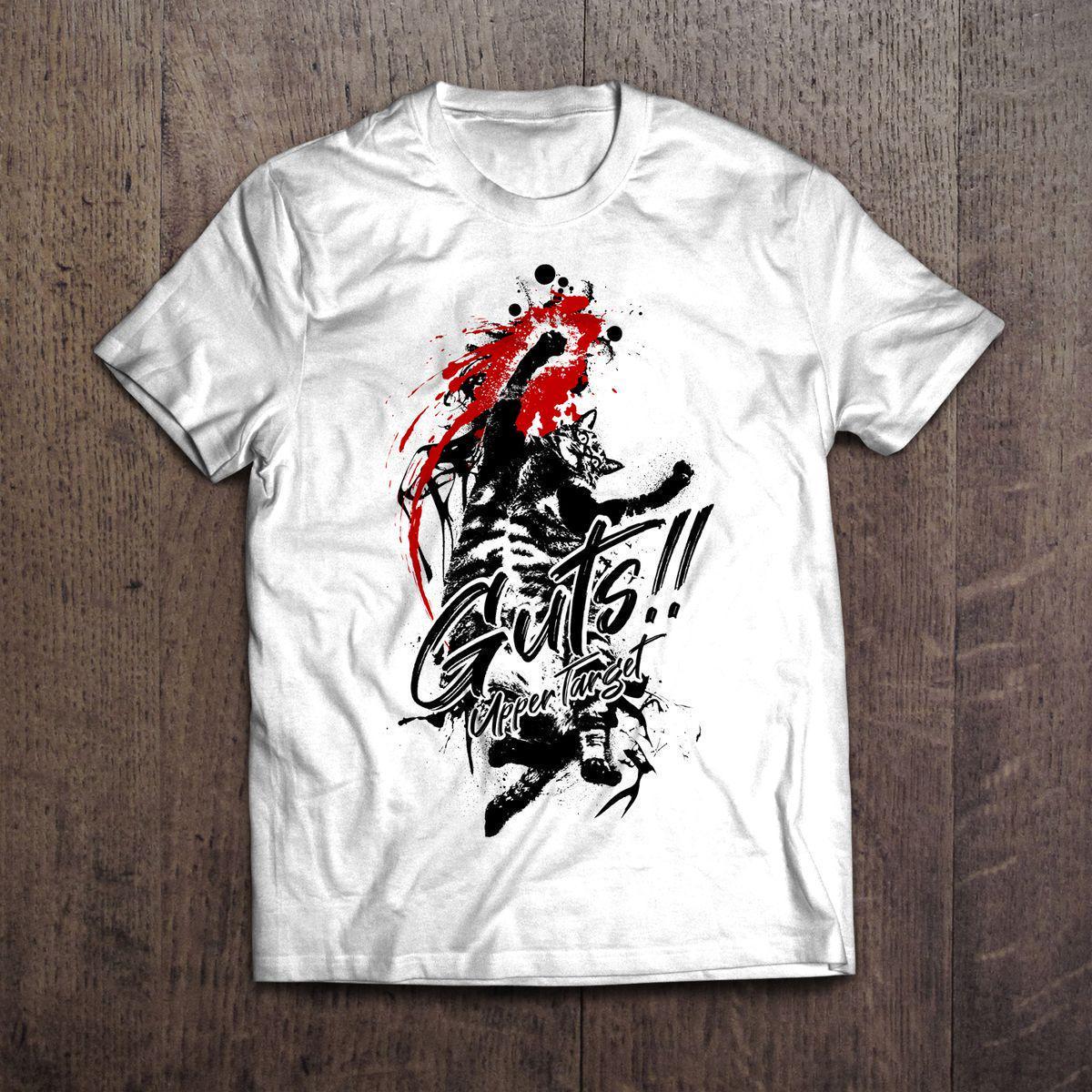 Футболка мужская с принтом Pin-000-898 повседневная М Белый (2634326312)