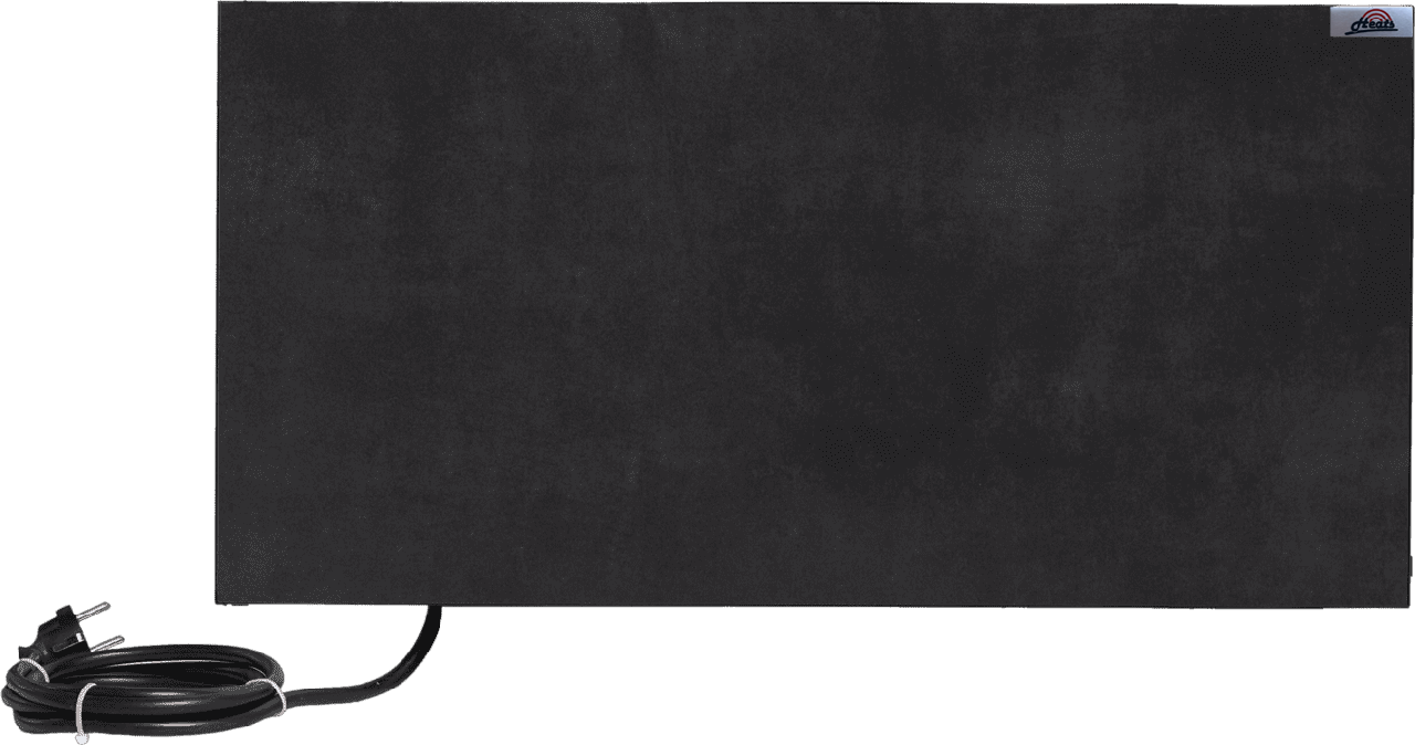 Обогреватель керамический электрический панельный Heats 200 Антрацит/Черный (2656552770) Обогреватель керамический электрический панельный Heats 200 Антрацит/Черный (2656552770)