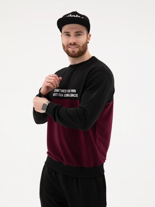 Мужская толстовка ISSA Plus 3XL Черный (GN-427)