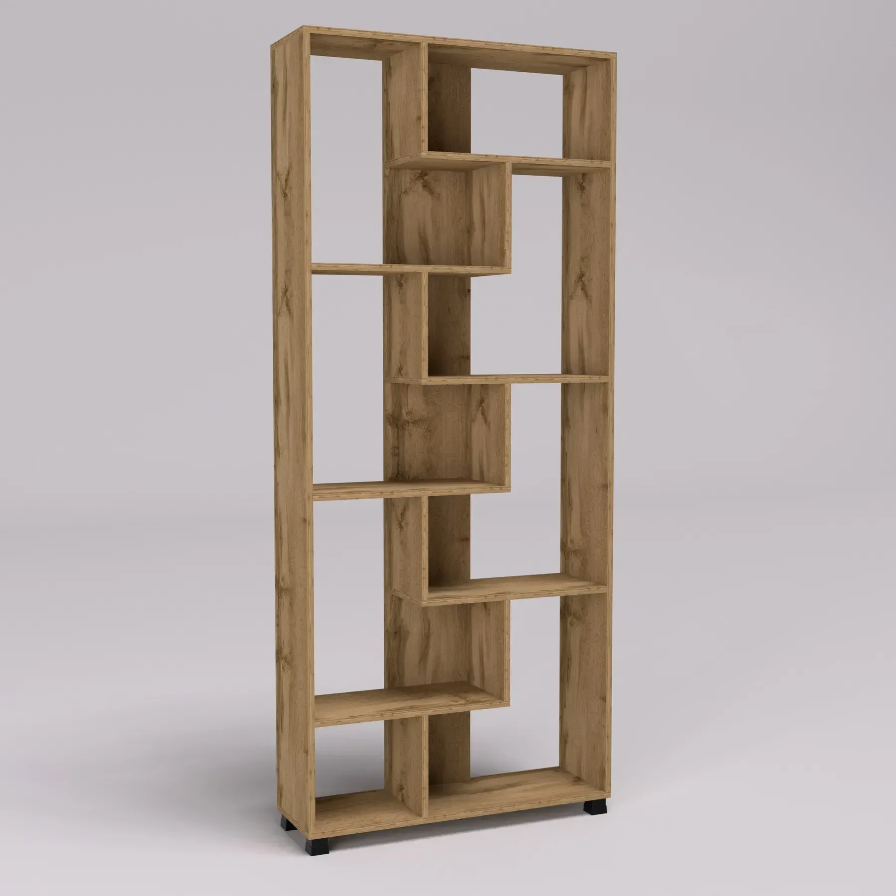 Стелаж Kontinent OS-4 80х25х190 см Дуб Аппалачі (52811683) - фото 1 Стелаж Kontinent OS-4 80х25х190 см Дуб Аппалачі (52811683) - фото 1